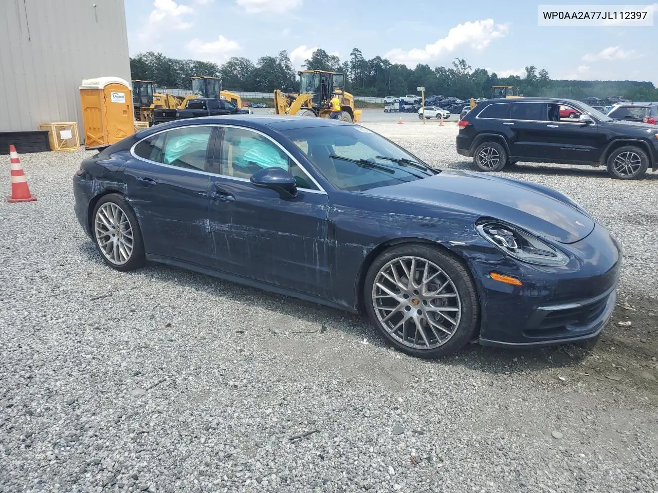 2018 Porsche Panamera 4 VIN: WP0AA2A77JL112397 Lot: 59539486