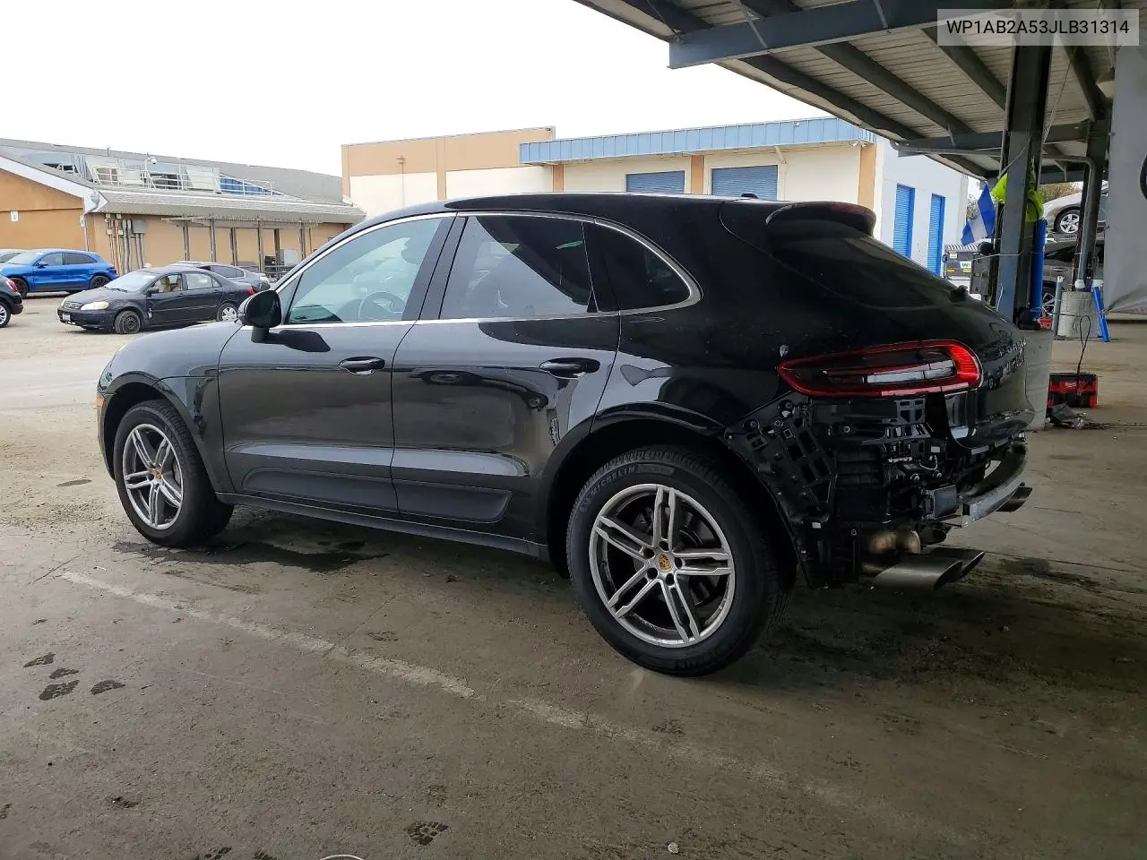 2018 Porsche Macan S VIN: WP1AB2A53JLB31314 Lot: 59730406