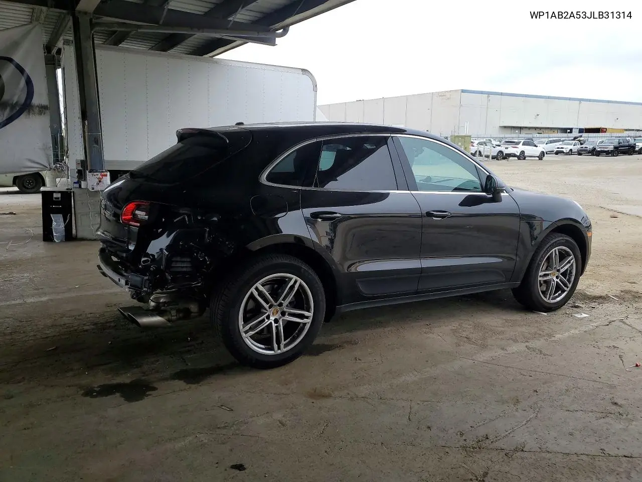 2018 Porsche Macan S VIN: WP1AB2A53JLB31314 Lot: 59730406