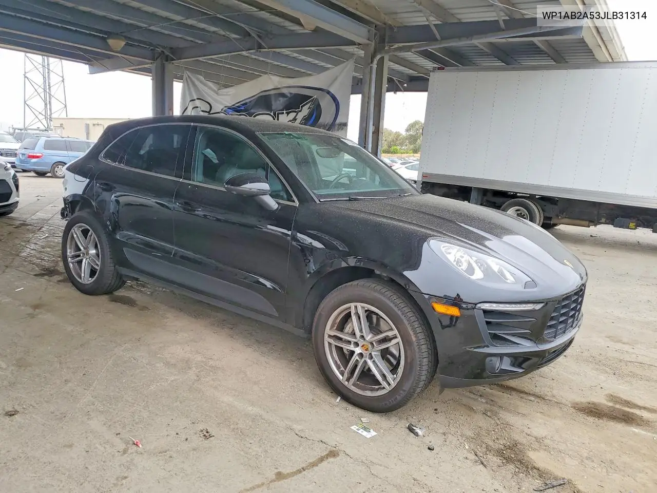 2018 Porsche Macan S VIN: WP1AB2A53JLB31314 Lot: 59730406