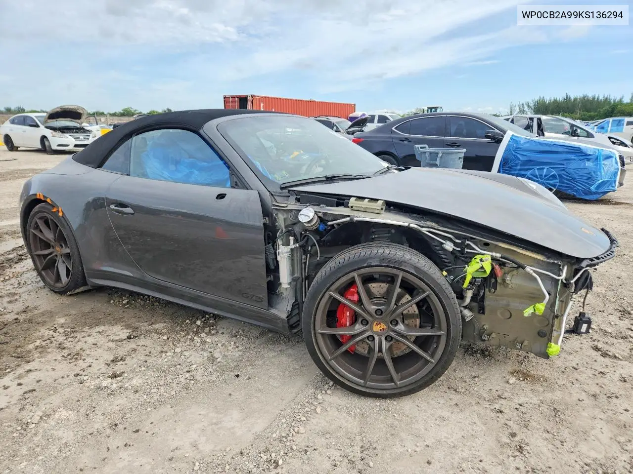 2019 Porsche 911 Carrera S VIN: WP0CB2A99KS136294 Lot: 56650926