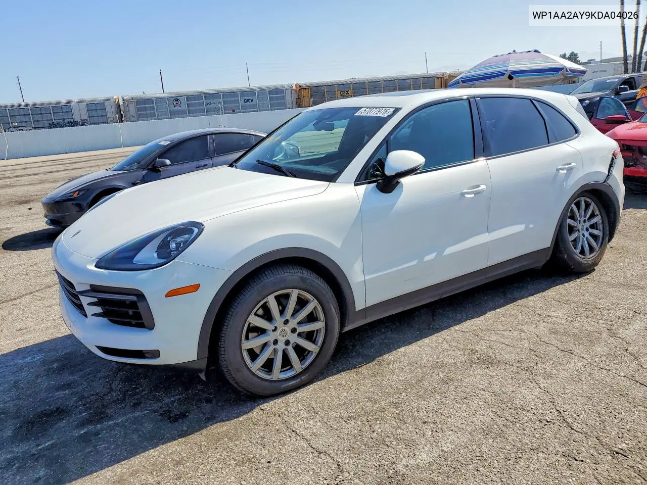 2019 Porsche Cayenne VIN: WP1AA2AY9KDA04026 Lot: 57077976