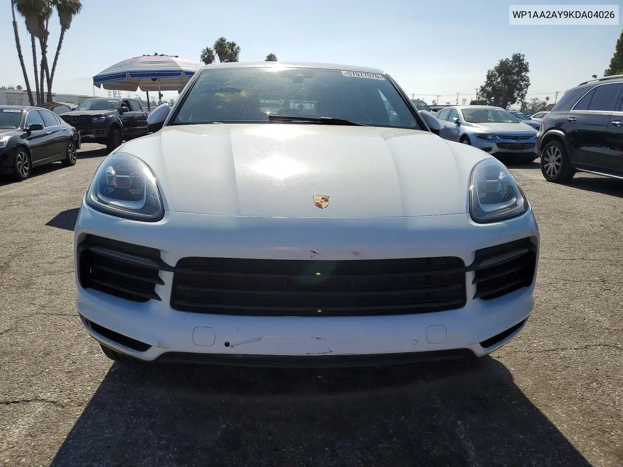 2019 Porsche Cayenne VIN: WP1AA2AY9KDA04026 Lot: 57077976