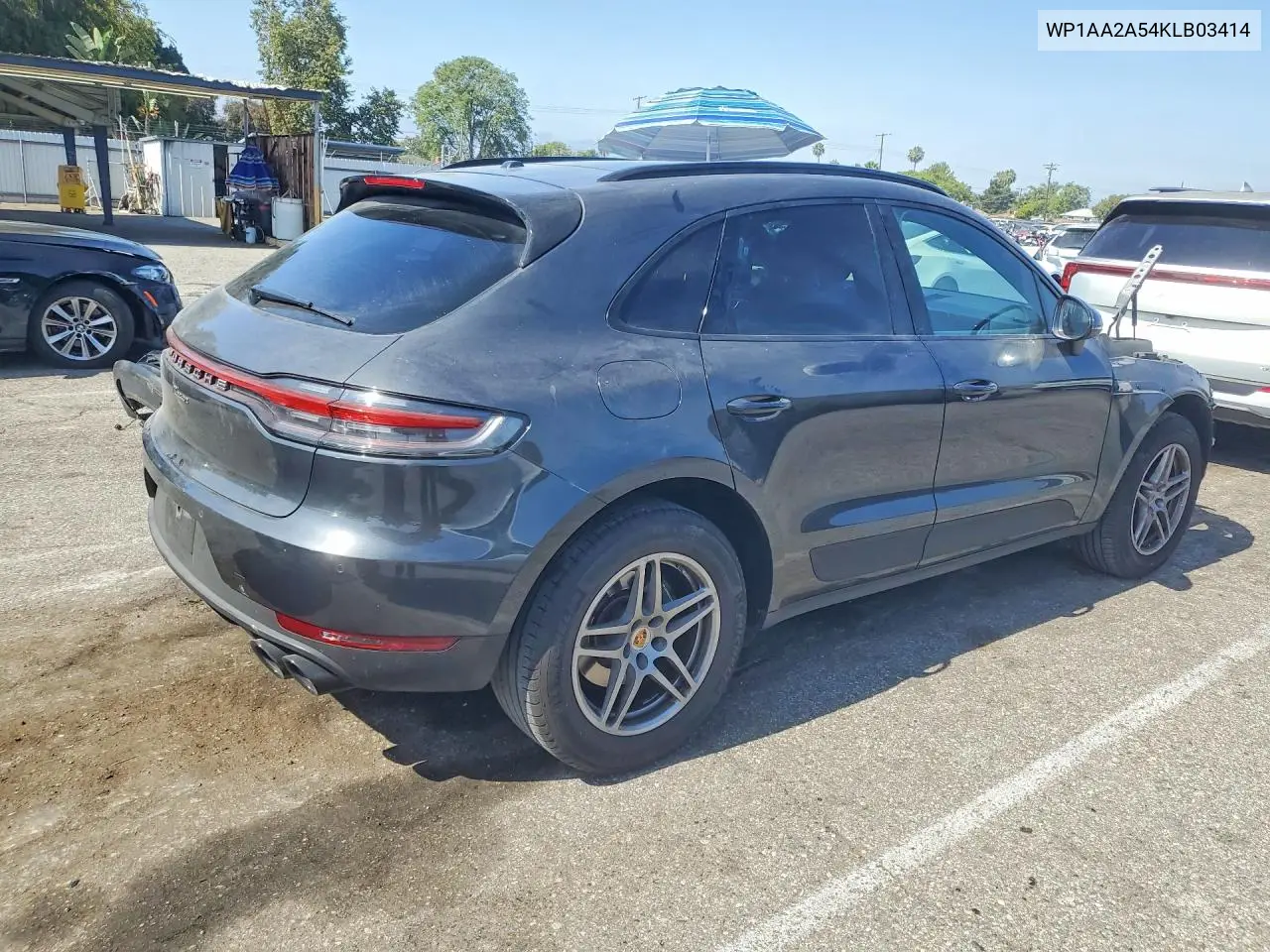 2019 Porsche Macan VIN: WP1AA2A54KLB03414 Lot: 57855646