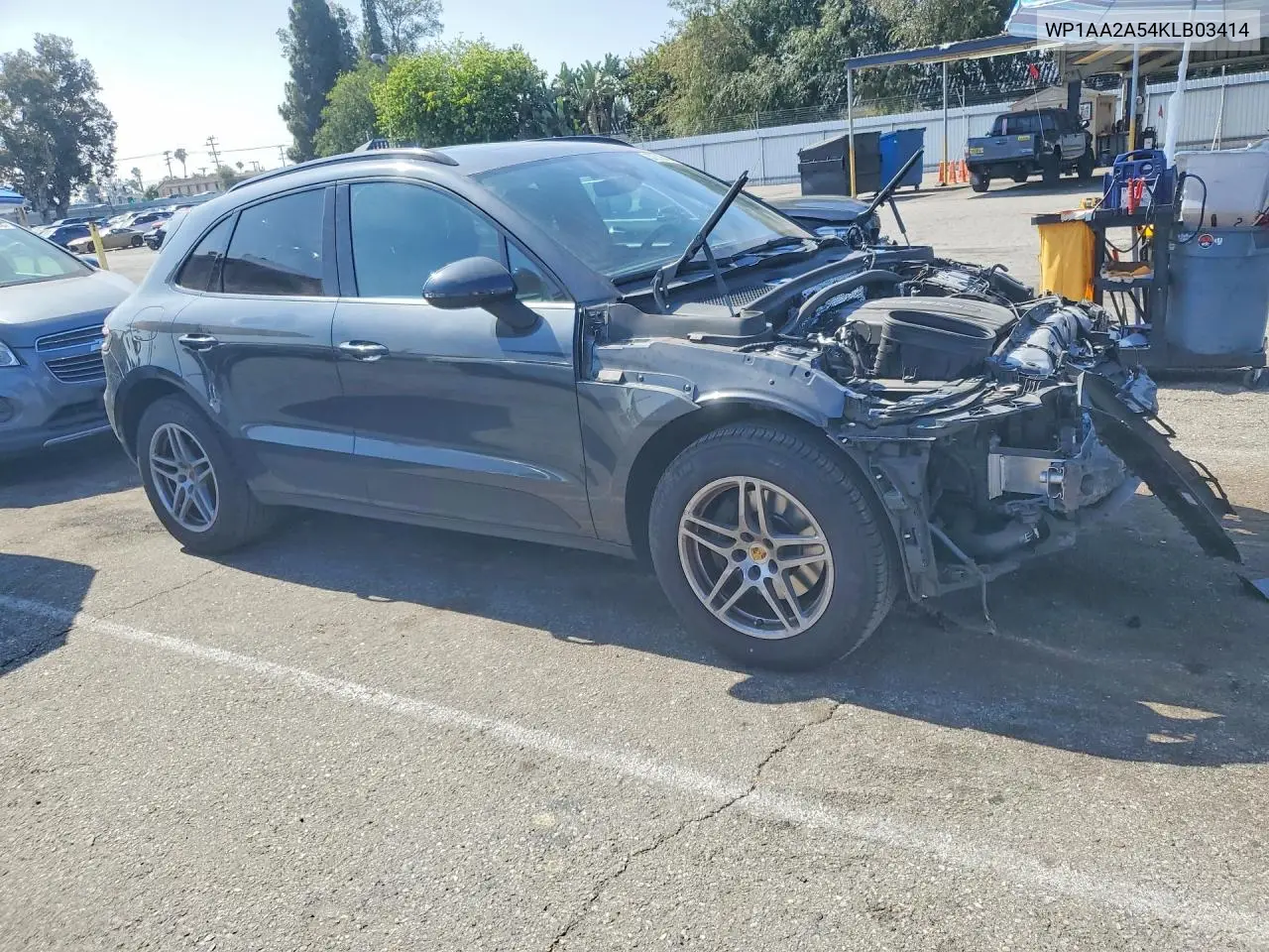 2019 Porsche Macan VIN: WP1AA2A54KLB03414 Lot: 57855646