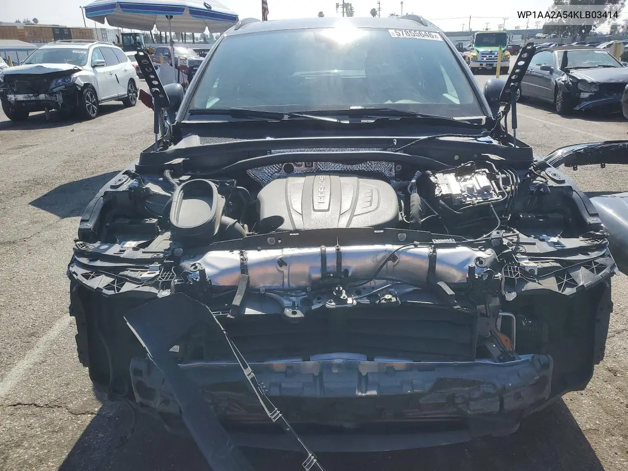 2019 Porsche Macan VIN: WP1AA2A54KLB03414 Lot: 57855646