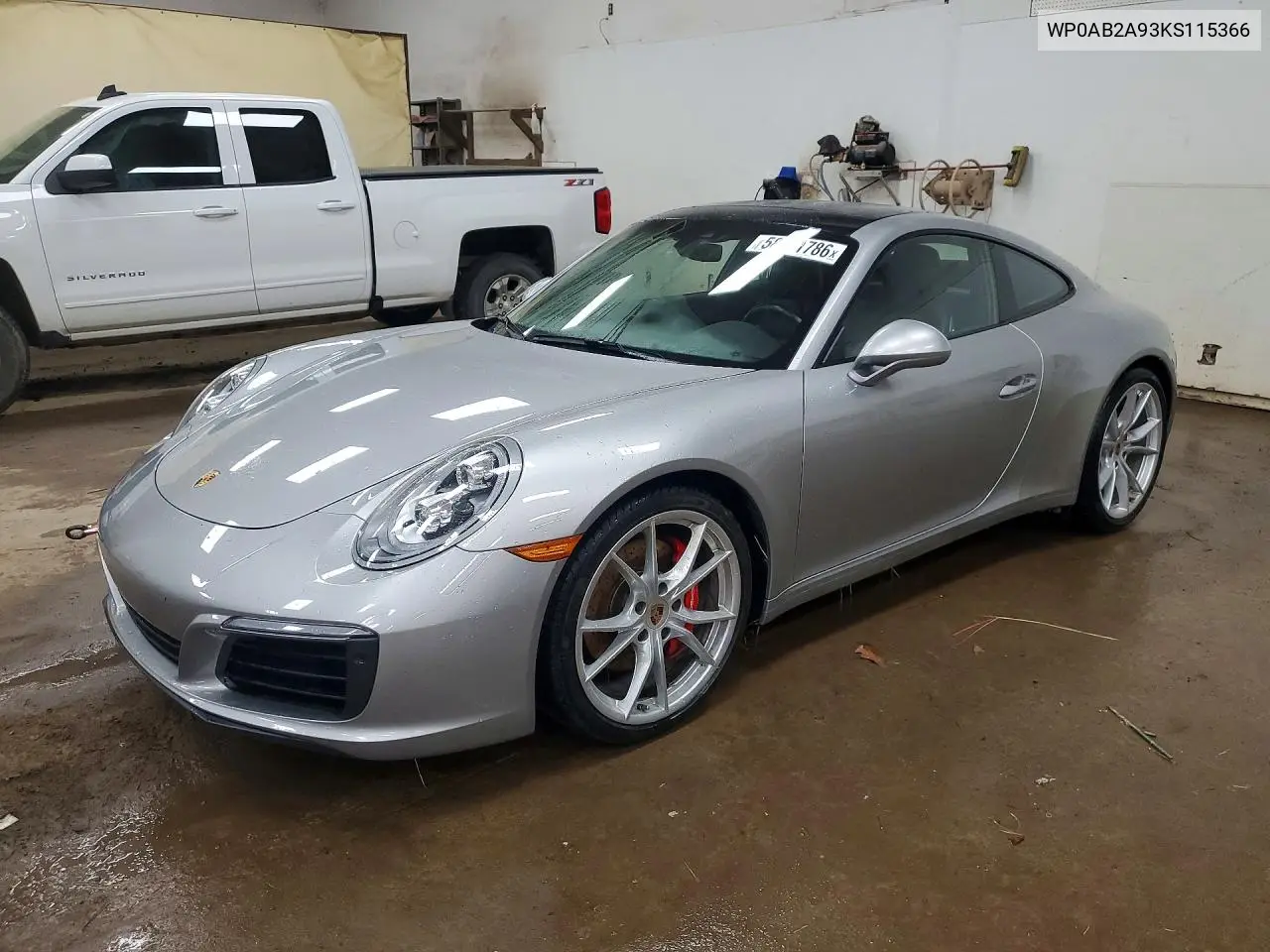 2019 Porsche 911 Carrera S/Carrera 4S/Carrera G VIN: WP0AB2A93KS115366 Lot: 58231786