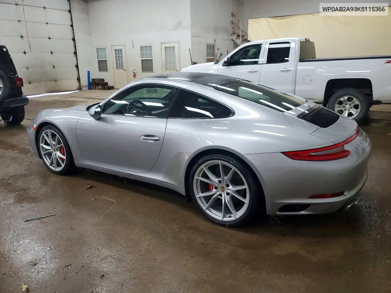 2019 Porsche 911 Carrera S/Carrera 4S/Carrera G VIN: WP0AB2A93KS115366 Lot: 58231786