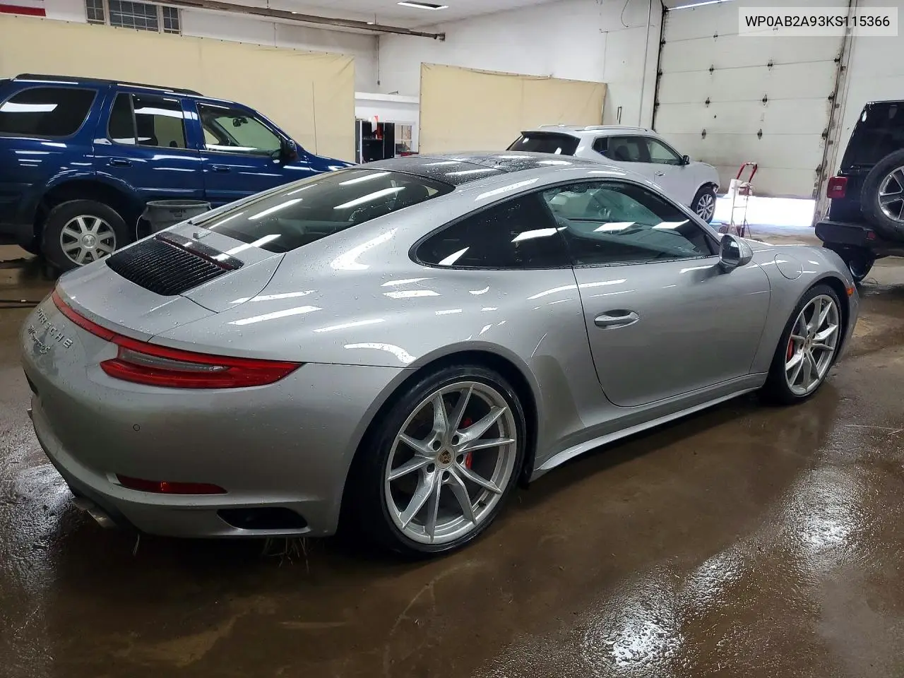 2019 Porsche 911 Carrera S/Carrera 4S/Carrera G VIN: WP0AB2A93KS115366 Lot: 58231786