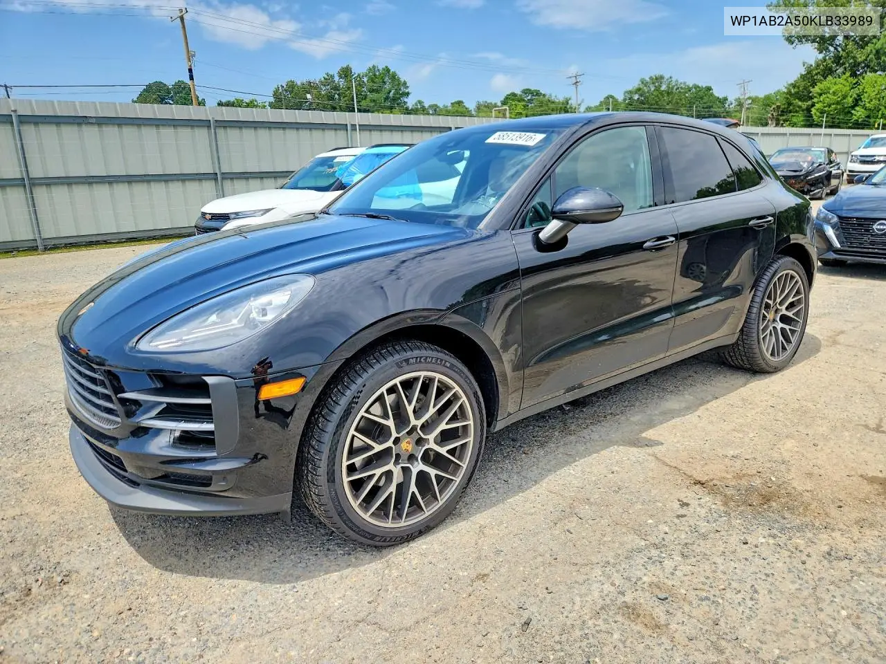 2019 Porsche Macan S VIN: WP1AB2A50KLB33989 Lot: 58513916