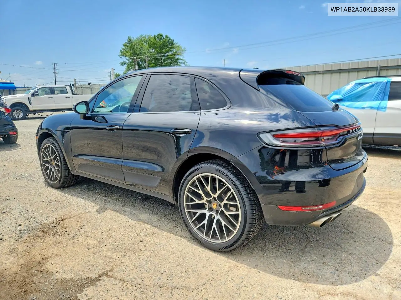 2019 Porsche Macan S VIN: WP1AB2A50KLB33989 Lot: 58513916