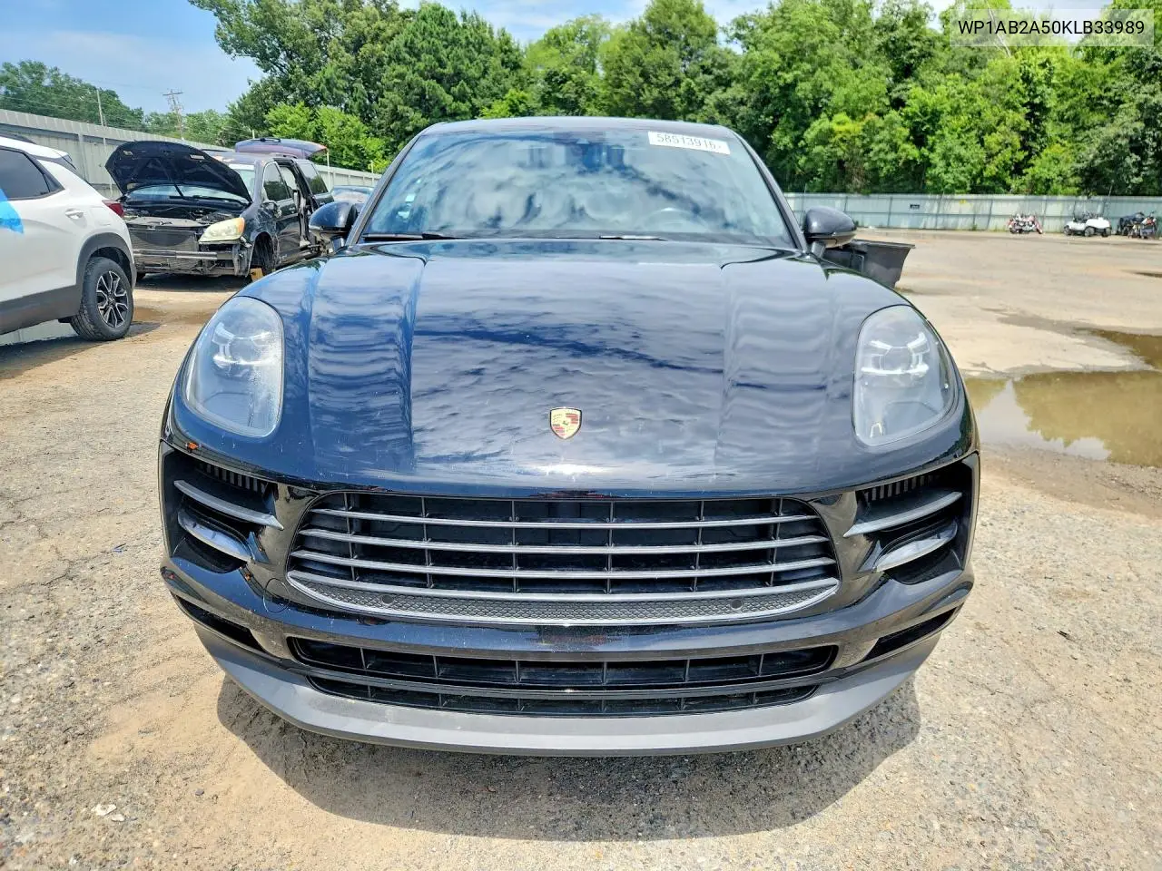 2019 Porsche Macan S VIN: WP1AB2A50KLB33989 Lot: 58513916