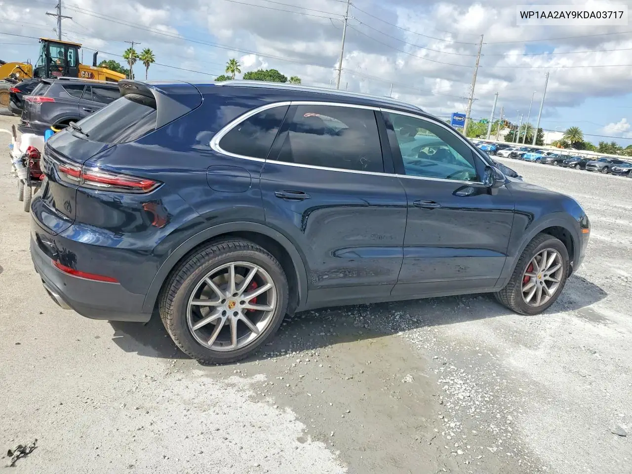 2019 Porsche Cayenne VIN: WP1AA2AY9KDA03717 Lot: 59389056