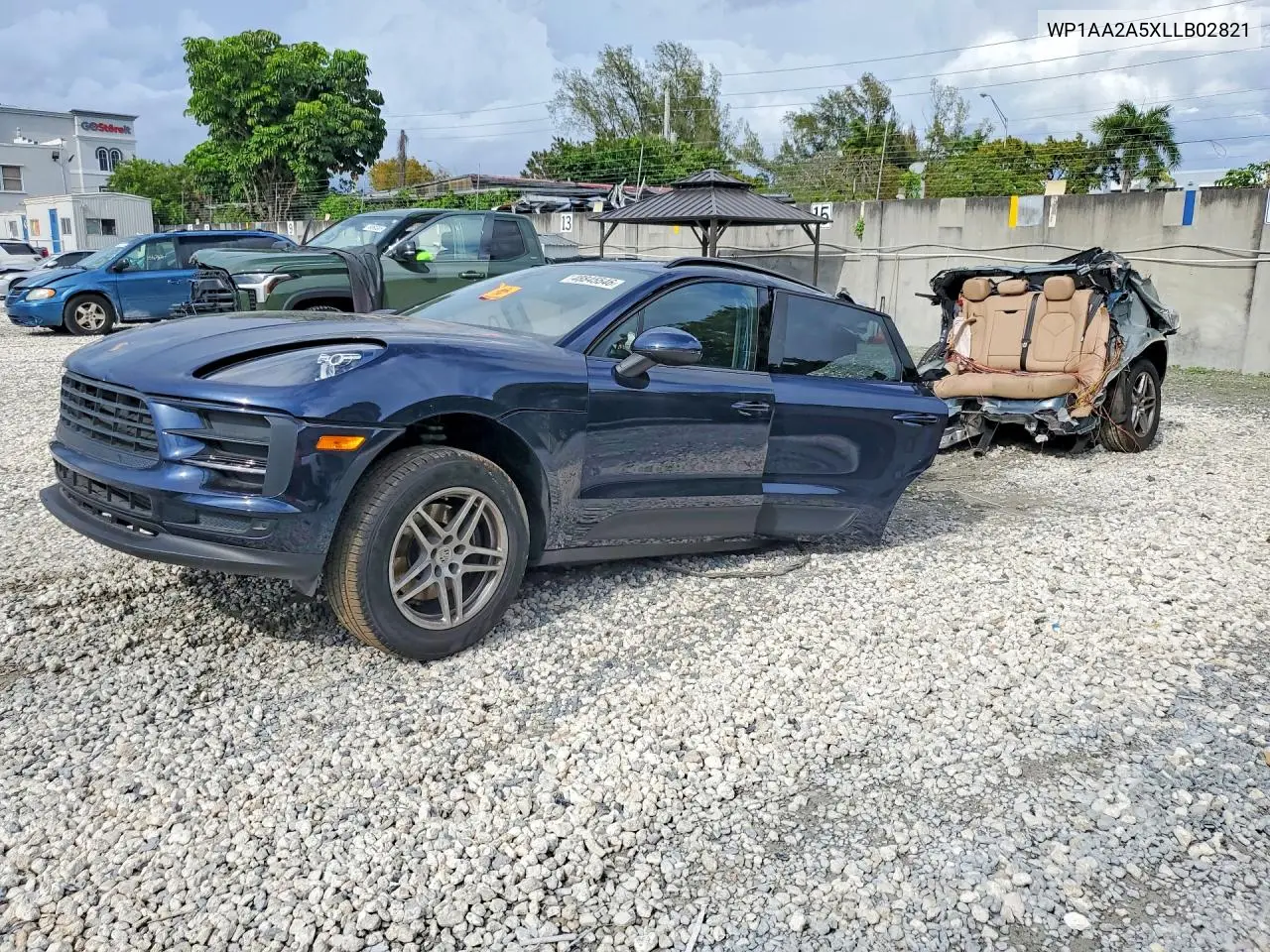 2020 Porsche Macan VIN: WP1AA2A5XLLB02821 Lot: 48845546