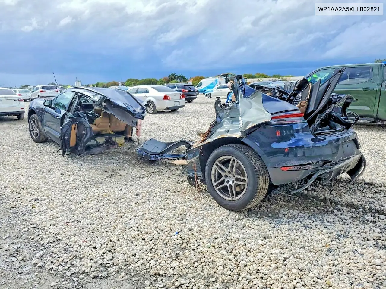 2020 Porsche Macan VIN: WP1AA2A5XLLB02821 Lot: 48845546