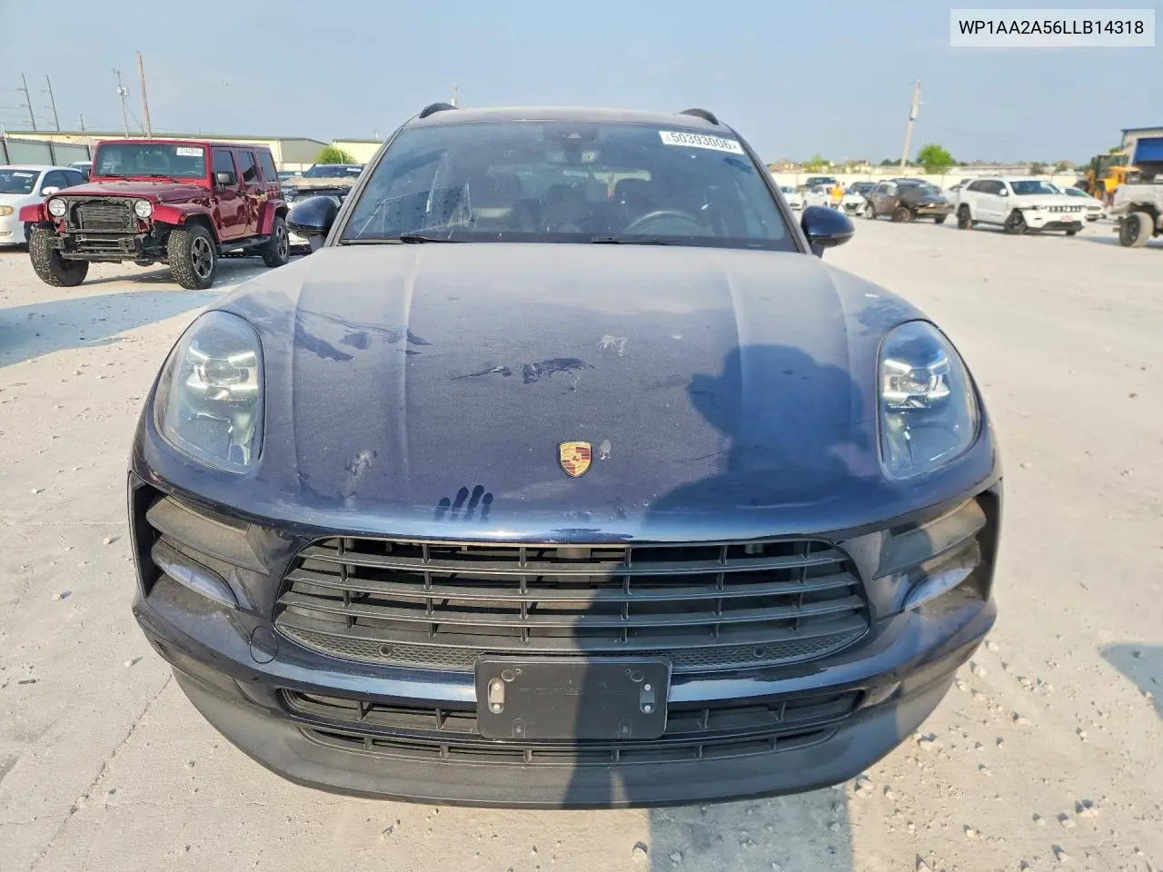 2020 Porsche Macan VIN: WP1AA2A56LLB14318 Lot: 50393006