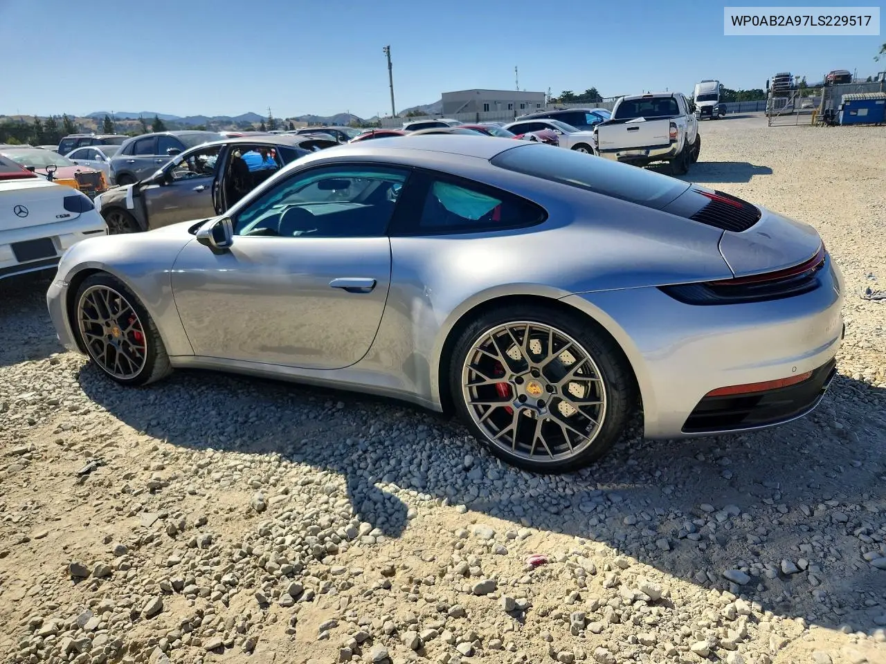 2020 Porsche 911 Carrera S VIN: WP0AB2A97LS229517 Lot: 54254226