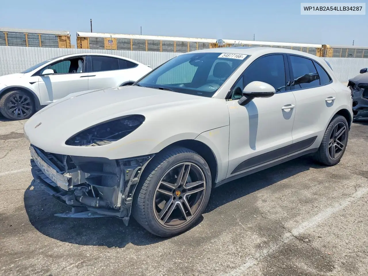 2020 Porsche Macan S VIN: WP1AB2A54LLB34287 Lot: 54877166
