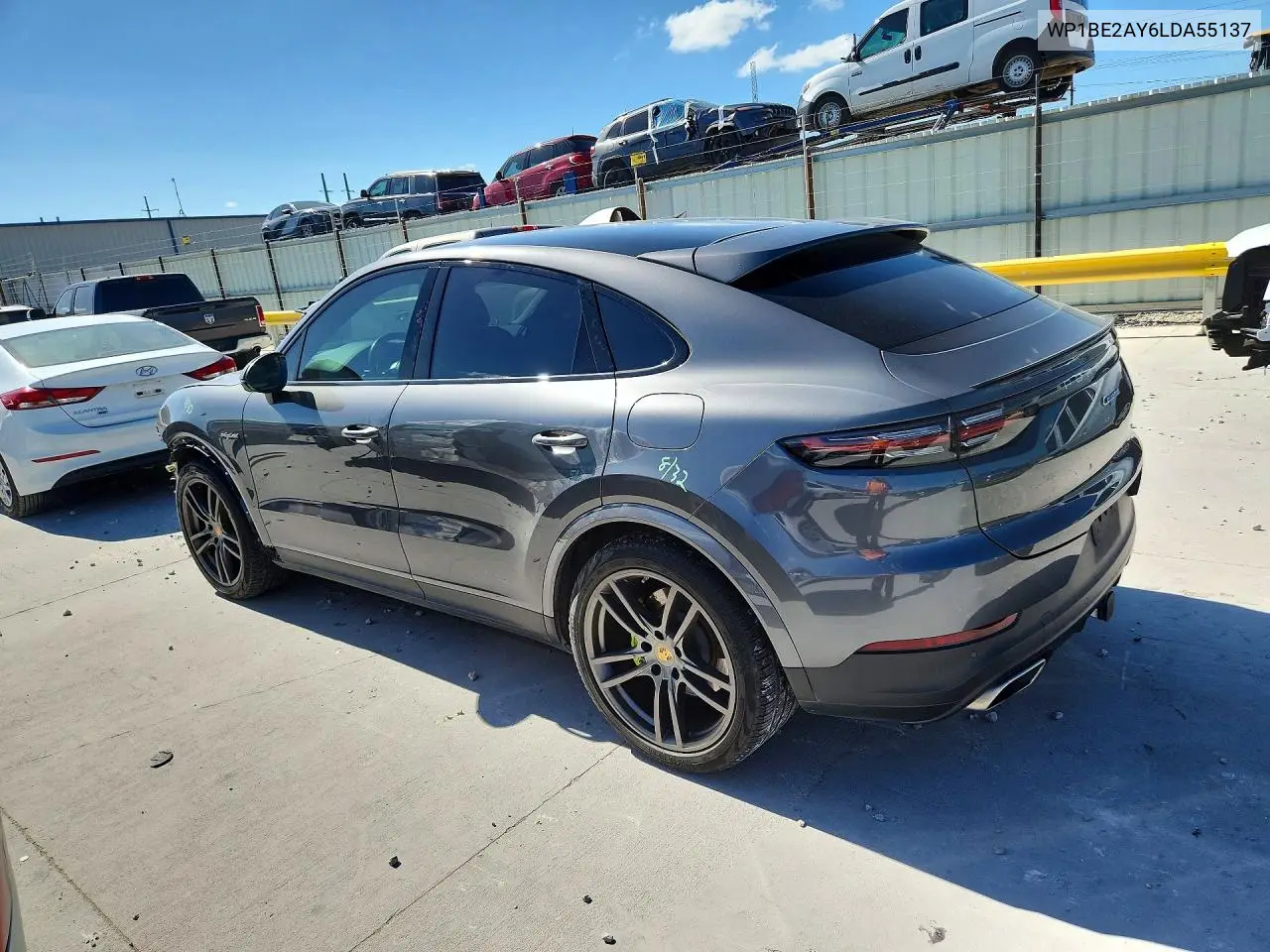 2020 Porsche Cayenne E Hybrid Coupe VIN: WP1BE2AY6LDA55137 Lot: 56062316