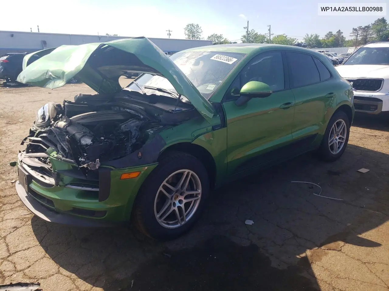 2020 Porsche Macan VIN: WP1AA2A53LLB00988 Lot: 56522366