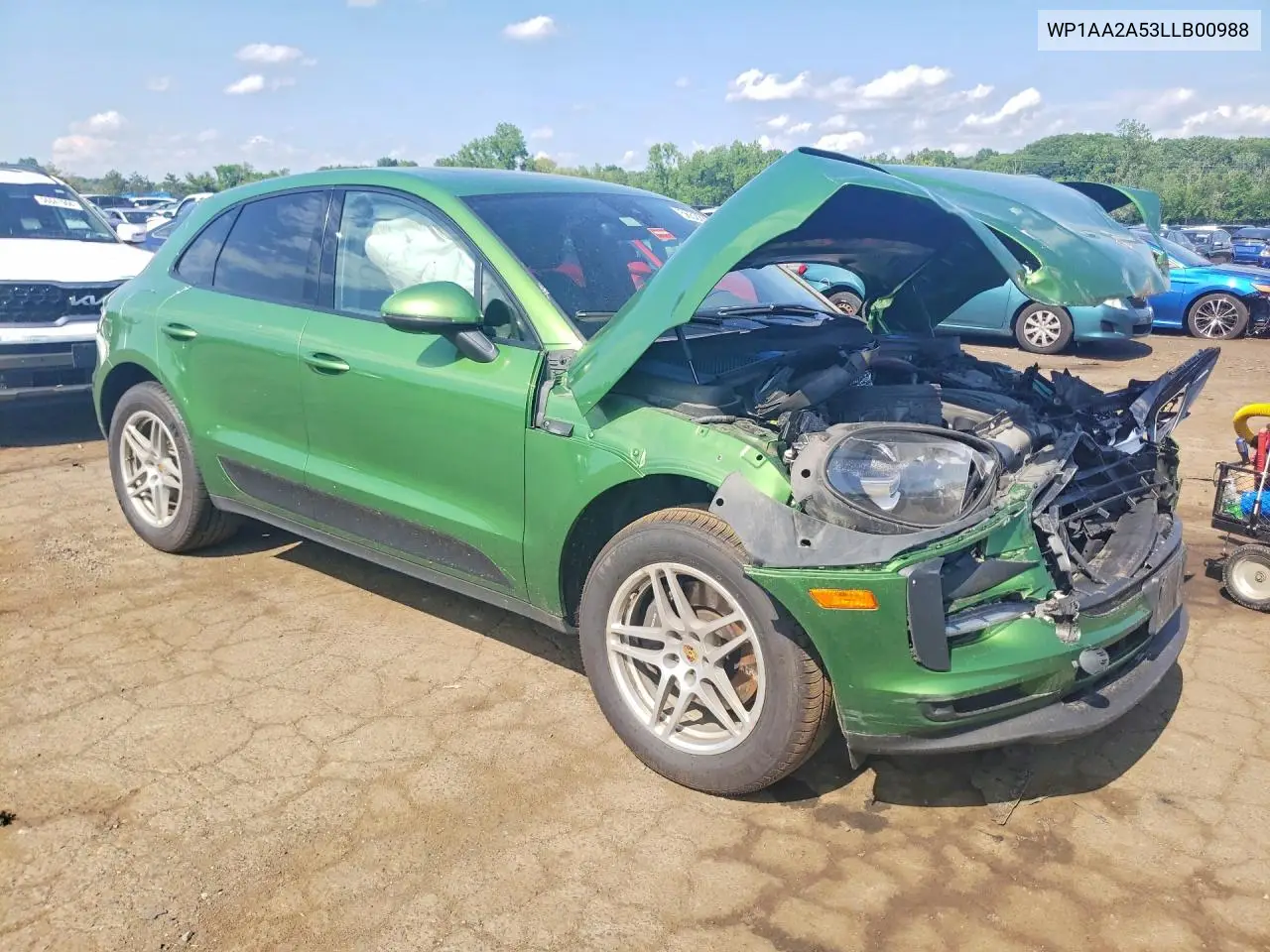 2020 Porsche Macan VIN: WP1AA2A53LLB00988 Lot: 56522366