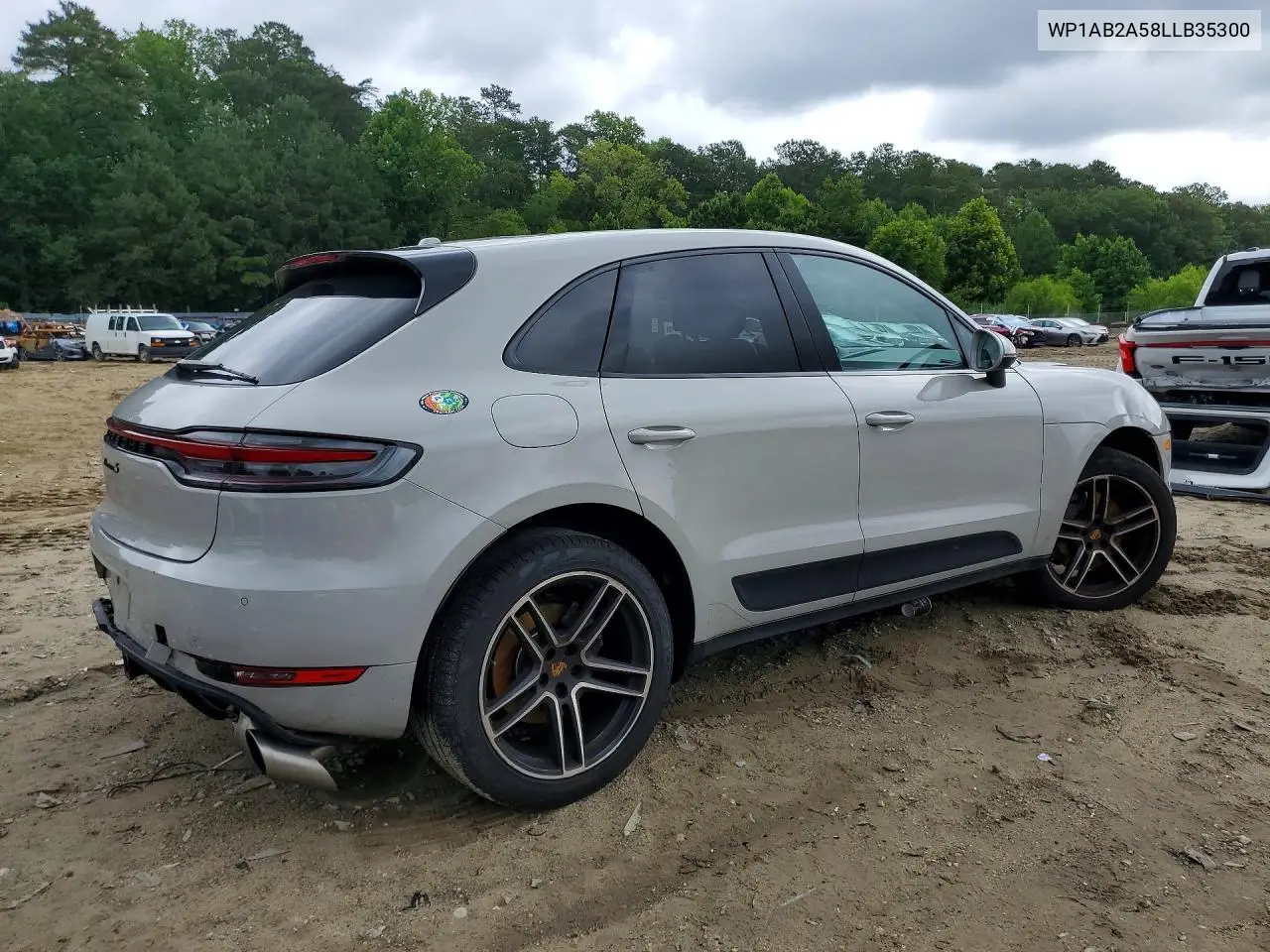 2020 Porsche Macan S VIN: WP1AB2A58LLB35300 Lot: 58321206