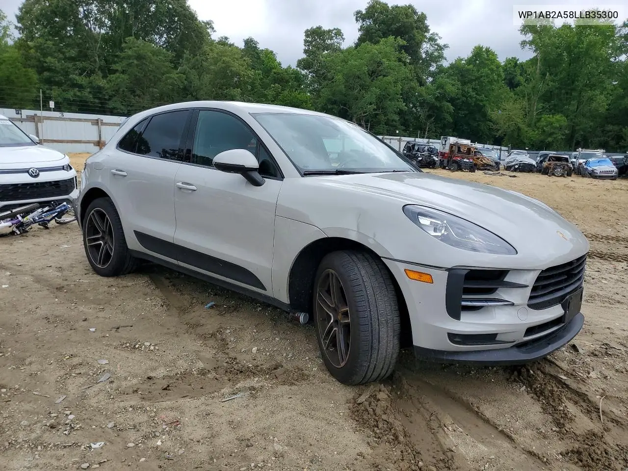 2020 Porsche Macan S VIN: WP1AB2A58LLB35300 Lot: 58321206