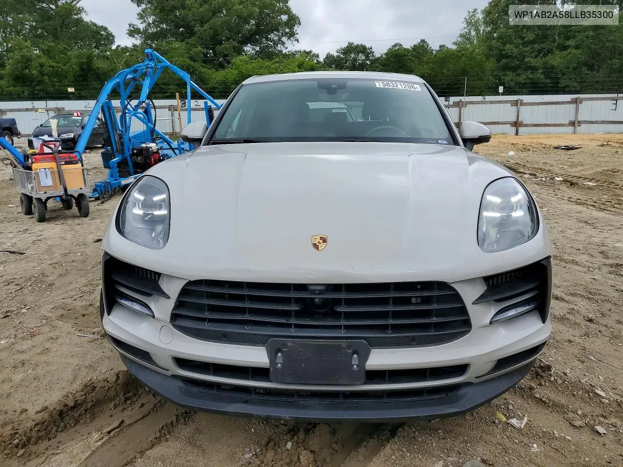 2020 Porsche Macan S VIN: WP1AB2A58LLB35300 Lot: 58321206