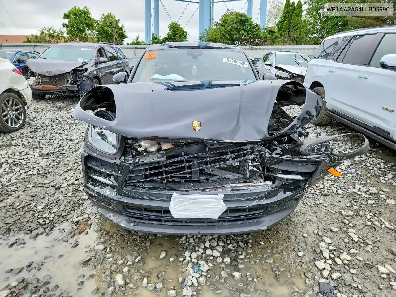 2020 Porsche Macan VIN: WP1AA2A54LLB05990 Lot: 59706826