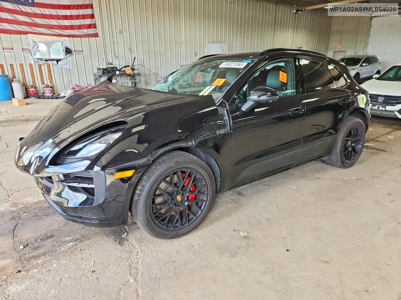 2021 Porsche Macan Gts VIN: WP1AG2A54MLB54025 Lot: 56321566