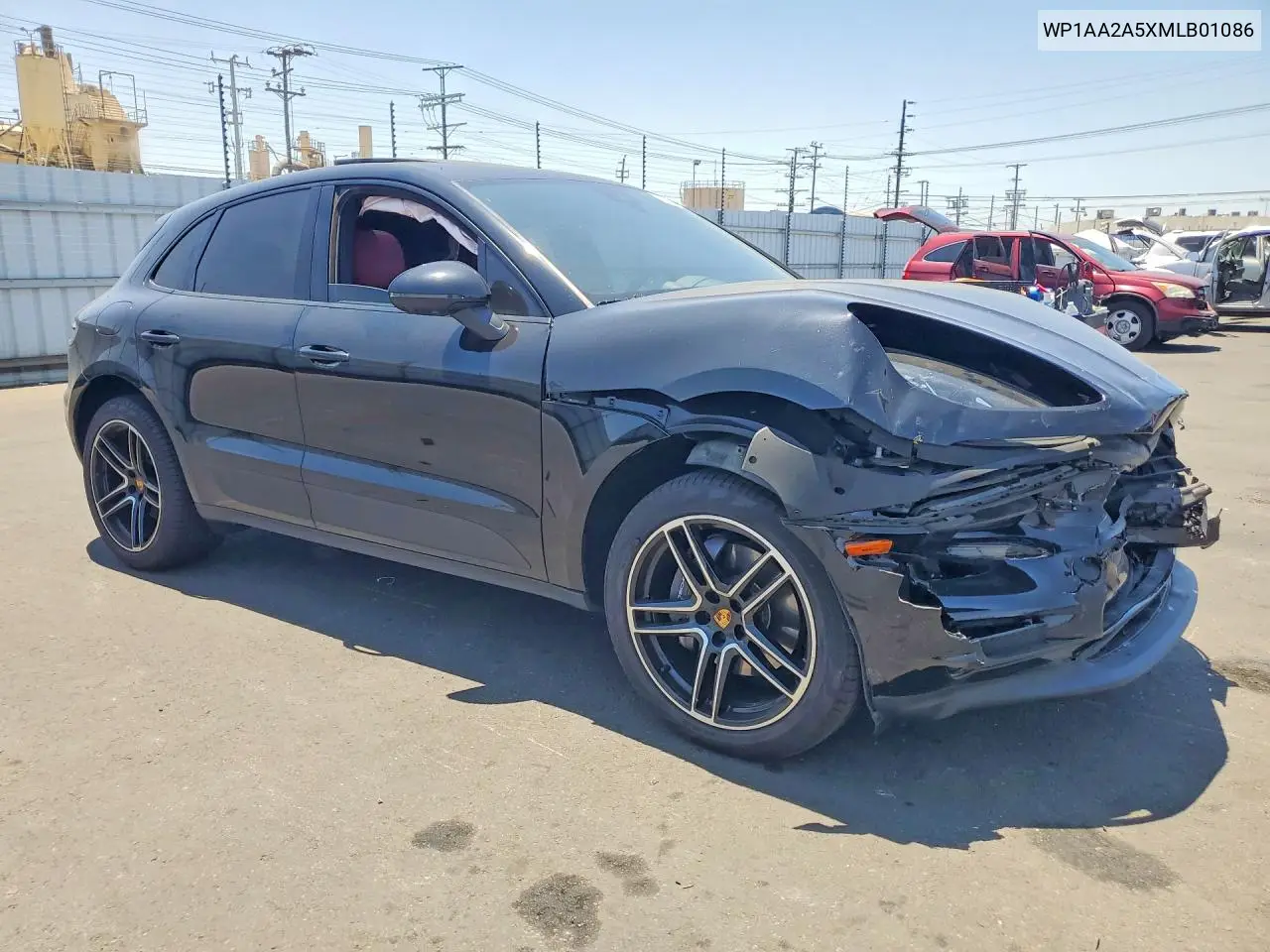 2021 Porsche Macan VIN: WP1AA2A5XMLB01086 Lot: 57632466