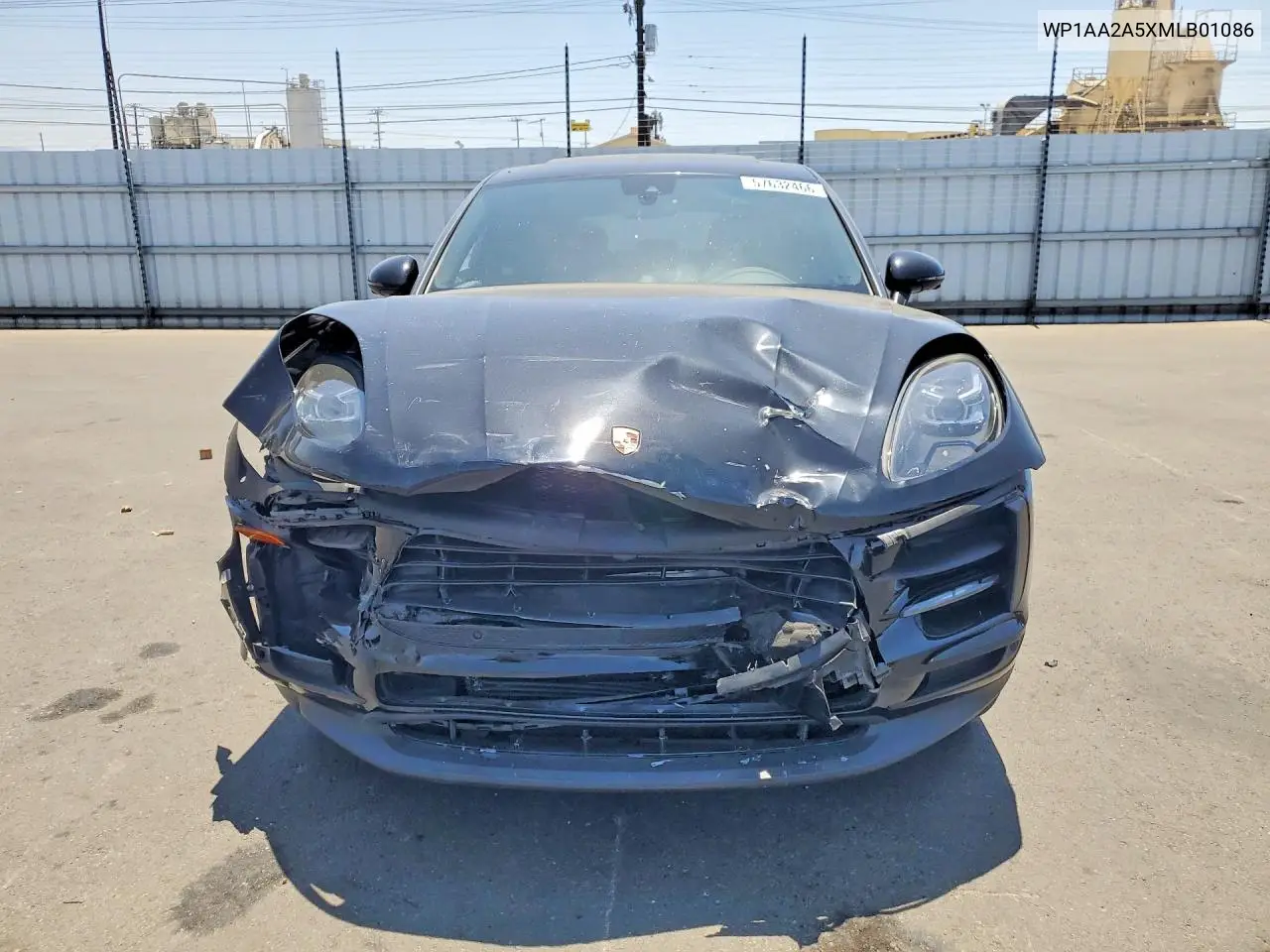 2021 Porsche Macan VIN: WP1AA2A5XMLB01086 Lot: 57632466