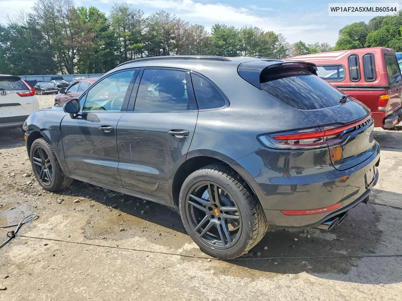 2021 Porsche Macan Turbo VIN: WP1AF2A5XMLB60544 Lot: 58624296