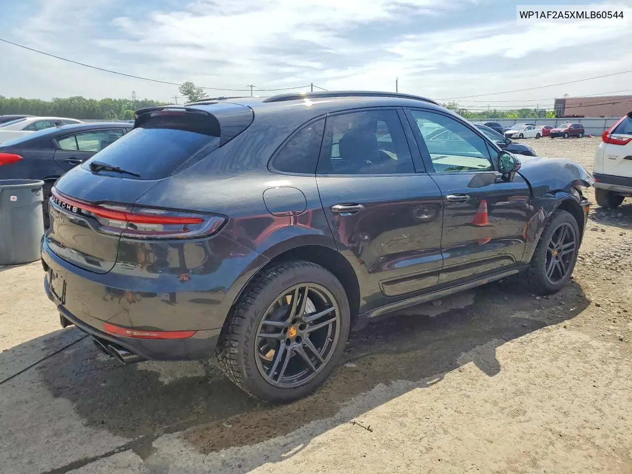 2021 Porsche Macan Turbo VIN: WP1AF2A5XMLB60544 Lot: 58624296