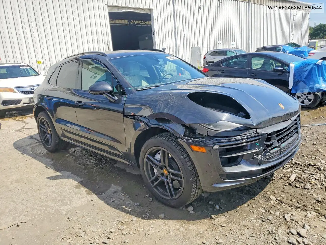 2021 Porsche Macan Turbo VIN: WP1AF2A5XMLB60544 Lot: 58624296