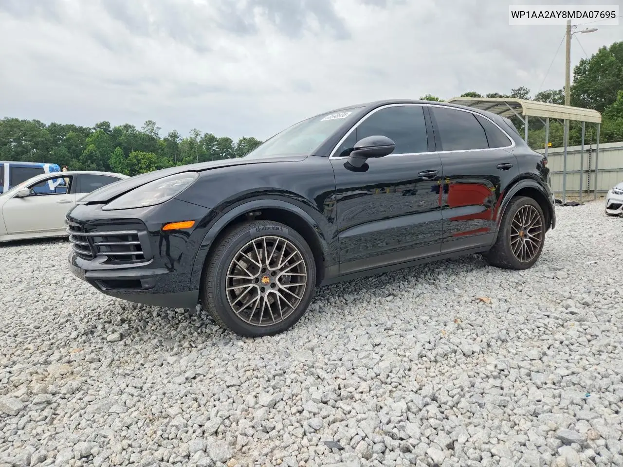 2021 Porsche Cayenne VIN: WP1AA2AY8MDA07695 Lot: 58698806