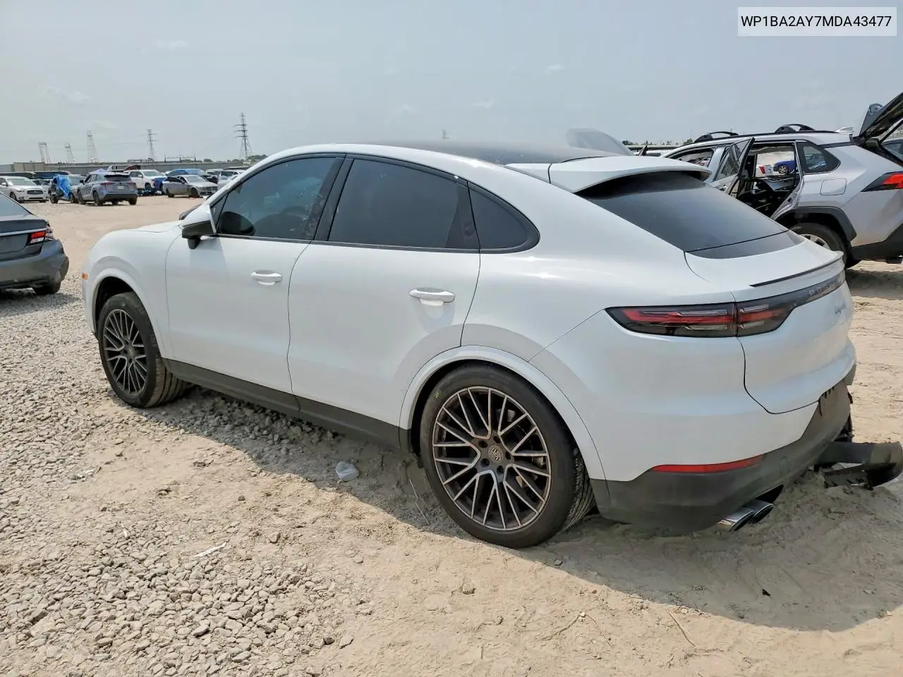 2021 Porsche Cayenne Coupe VIN: WP1BA2AY7MDA43477 Lot: 58823186