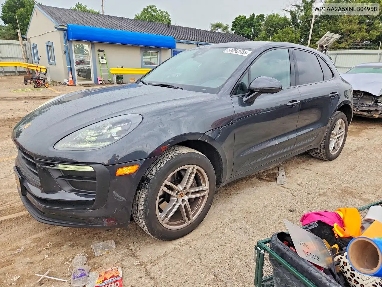 2022 Porsche Macan VIN: WP1AA2A5XNLB04958 Lot: 54952226