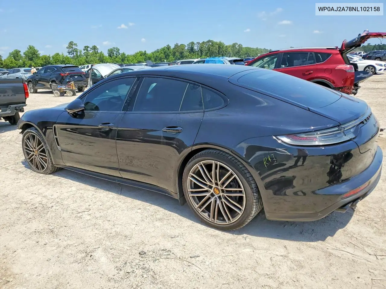 2022 Porsche Panamera Base VIN: WP0AJ2A78NL102158 Lot: 55142056