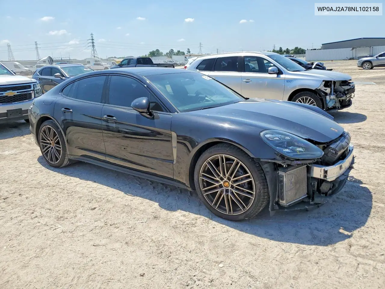 2022 Porsche Panamera Base VIN: WP0AJ2A78NL102158 Lot: 55142056