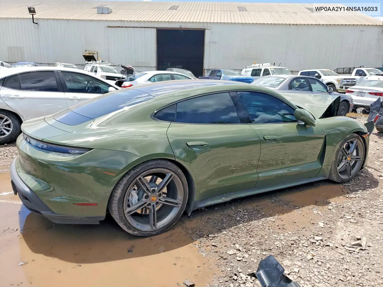 2022 Porsche Taycan VIN: WP0AA2Y14NSA16033 Lot: 55218746