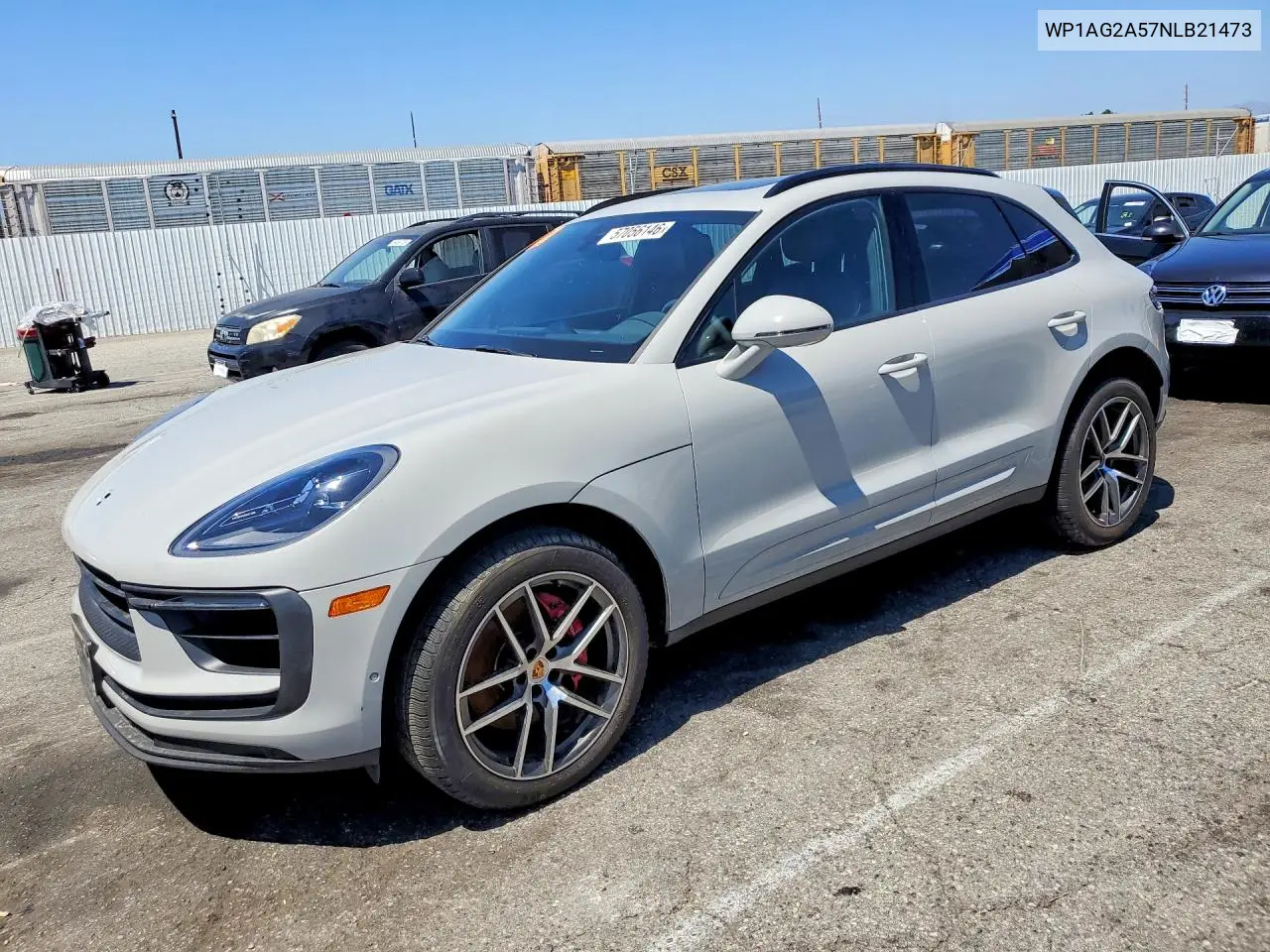2022 Porsche Macan S VIN: WP1AG2A57NLB21473 Lot: 57056146