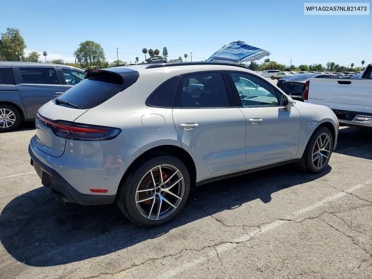 2022 Porsche Macan S VIN: WP1AG2A57NLB21473 Lot: 57056146