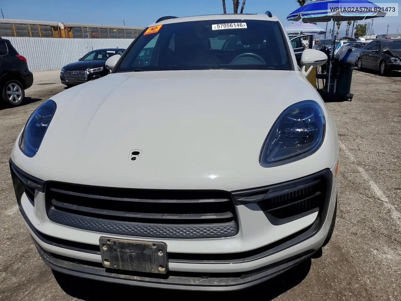 2022 Porsche Macan S VIN: WP1AG2A57NLB21473 Lot: 57056146