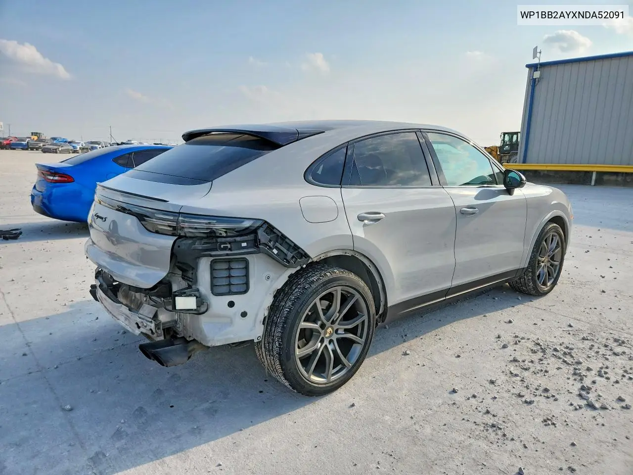 2022 Porsche Cayenne S Coupe VIN: WP1BB2AYXNDA52091 Lot: 57962896