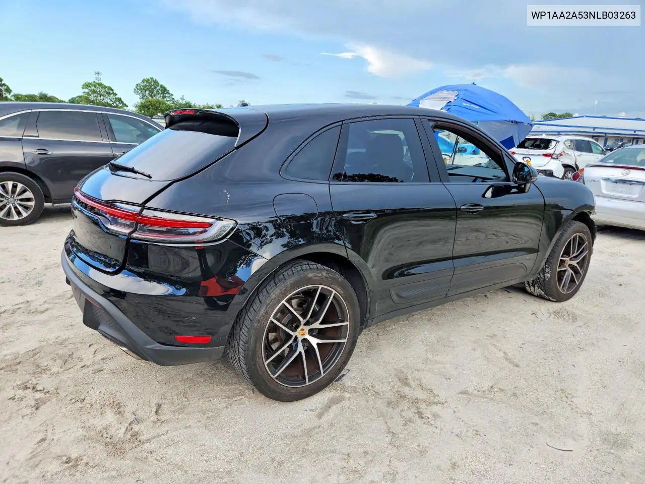 2022 Porsche Macan VIN: WP1AA2A53NLB03263 Lot: 58190496