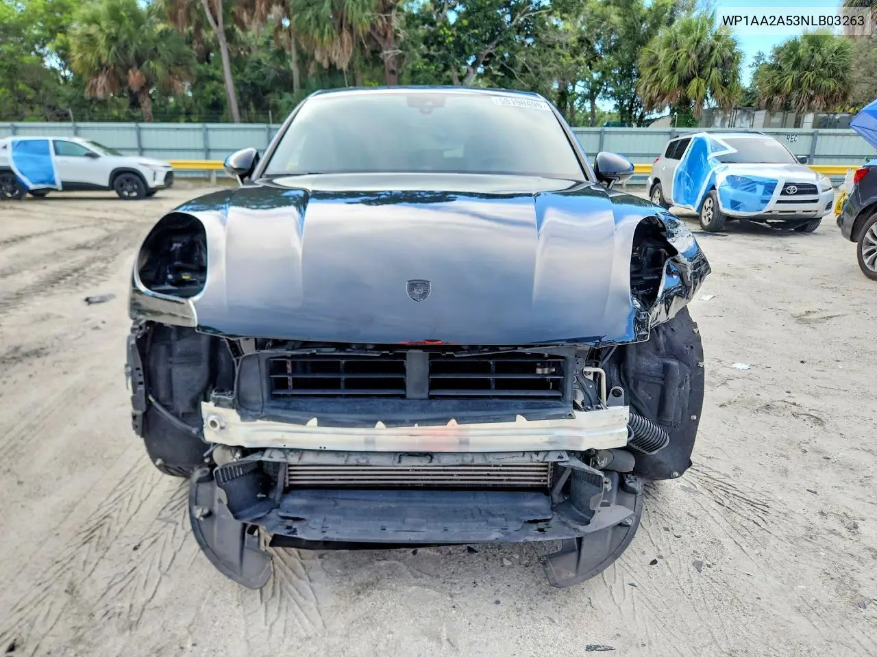 2022 Porsche Macan VIN: WP1AA2A53NLB03263 Lot: 58190496