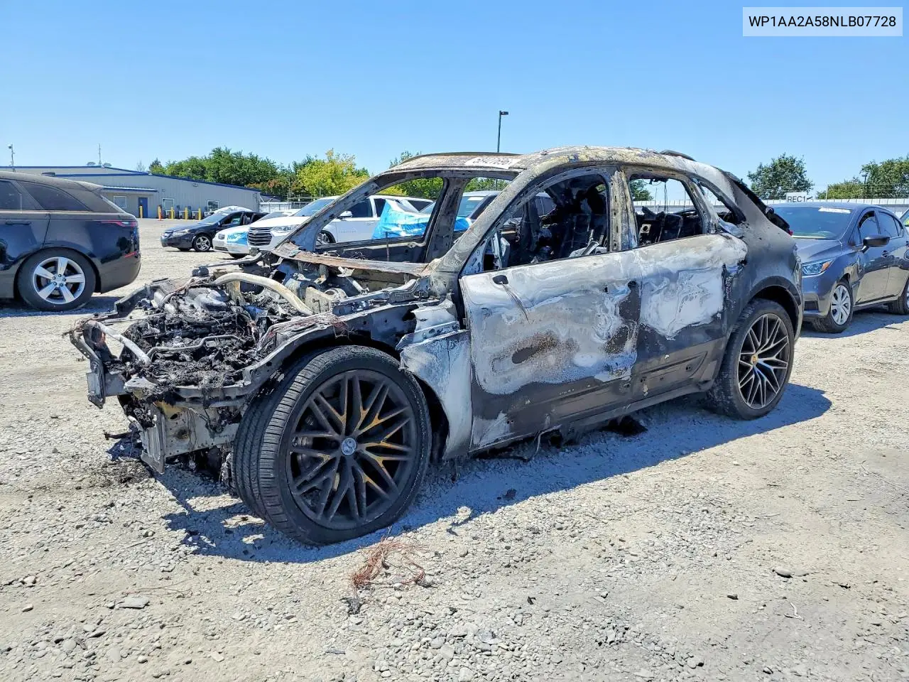 2022 Porsche Macan VIN: WP1AA2A58NLB07728 Lot: 58427696
