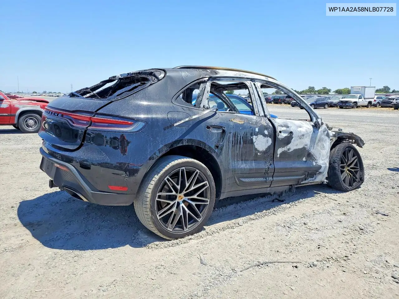 2022 Porsche Macan VIN: WP1AA2A58NLB07728 Lot: 58427696
