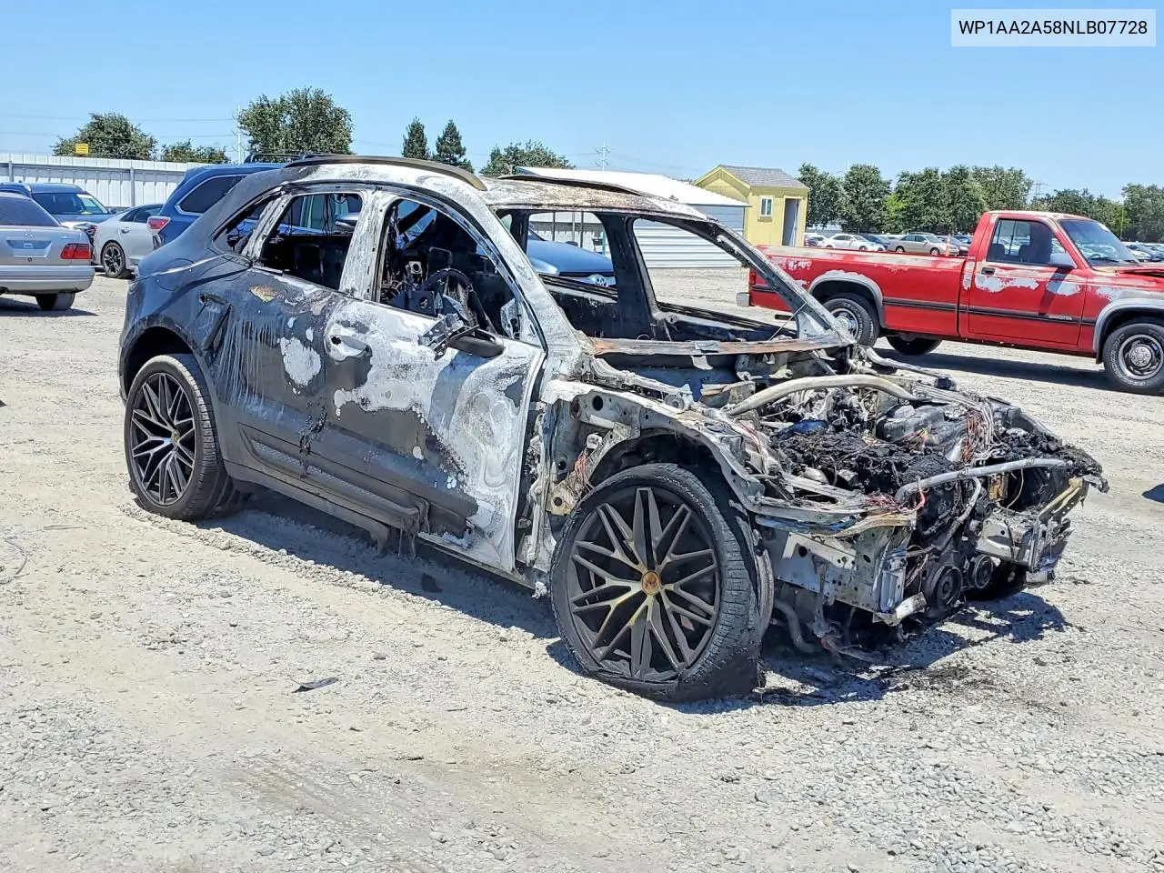 2022 Porsche Macan VIN: WP1AA2A58NLB07728 Lot: 58427696